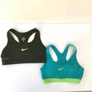 ✨Set of 2 Nike Pro Sports Bras Small